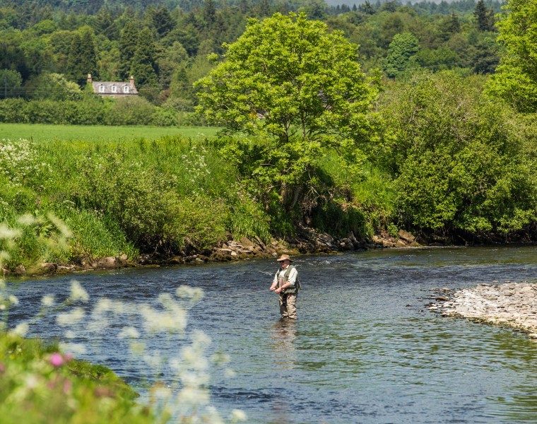 Fishing in the Nith